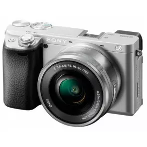 Фотоаппарат Sony Alpha ILCE-6400 Kit E PZ 16–50 мм F3.5–5.6 OSS Silver